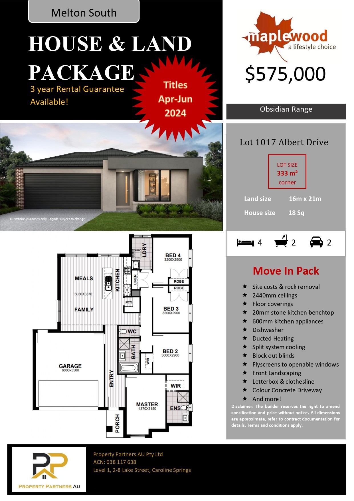 [Land for Sale] Maplewood Estate, Melton South OpenLot